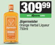 Jagermeister Orange Herbal Liqueur-750ml