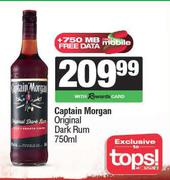 Captain Morgan Original Dark Rum-750ml