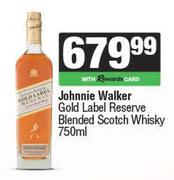 Johnnie Walker Gold Label Reserve Blended Scotch Whisky-750ml