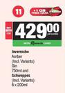 Inverroche Amber (Incl. Variants) Gin 750ml And Schweppes (Incl. Variants) 6 x 200ml-For Both
