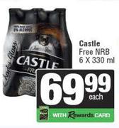 Castle Free NRB-6 x 330ml Per Pack