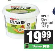 Spar Dips Assorted-175gm 