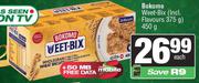 Bokomo Weet Bix (Incl. Flavours 375g)-450g