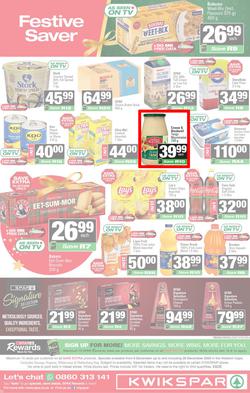 KWIKSPAR Western Cape : Christmas Super Savings (08 December - 28 December 2025), page 12