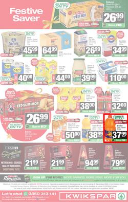 KWIKSPAR Western Cape : Christmas Super Savings (08 December - 28 December 2025), page 12