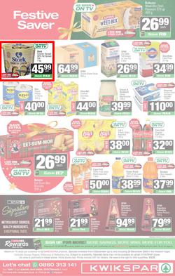 KWIKSPAR Western Cape : Christmas Super Savings (08 December - 28 December 2025), page 12