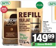 Nescafe Gold Coffee Jar 200g Or Refill 220g