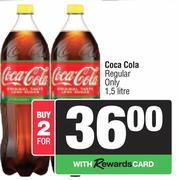 Coca Cola Regular Only-For 2 x 1.5L