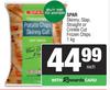 Spar Skinny Slap Straight Or Crinkle Cut Frozen Chips-1Kg