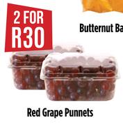 Red Grape Punnets-For 2