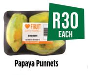 Papaya Punnets-Each