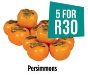 Persimmons-For 5