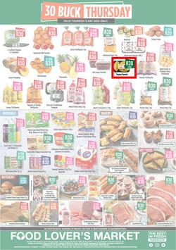 Food Lover's Market KwaZulu-Natal : 30 Buck Thursday (5 May 2022 Only), page 1
