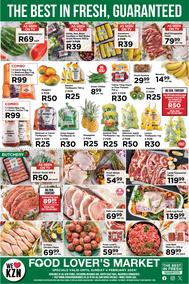 Food Lover's Market KwaZulu-Natal : The Best In Fresh Guaranteed (29 January - 4 February 2024)