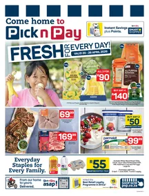 Pick n Pay KwaZulu-Natal : Fresh For Every Day (20 April - 26 April 2026)