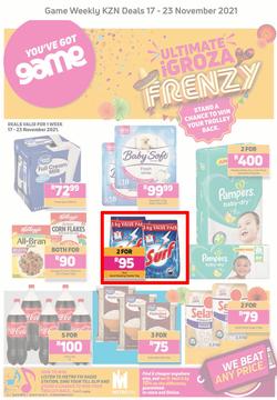 Game Kwa-Zulu Natal Food : Ultimate iGroza Frenzy (17 November - 23 November 2021), page 1