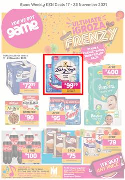 Game Kwa-Zulu Natal Food : Ultimate iGroza Frenzy (17 November - 23 November 2021), page 1