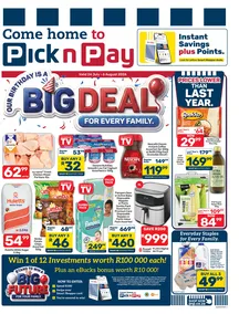 Pick n Pay KwaZulu-Natal : Our Birthday Is A Big Deal For Every Family (24 July - 06 August 2026)