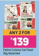 Feline Cuisine Cat Food Assorted-For Any 2 x 2Kg