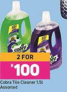 Cobra Tile Cleaner Assorted-For 2 x 1.5L