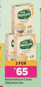 Nestle Nestum Cereal Assorted-For 3 x 250g