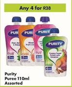 Purity Puree Assorted-For Any 4 x 110ml