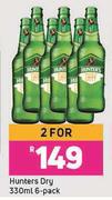 Hunters Dry-For 2 x 6 x 330ml