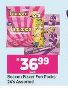 Beacon Fizzer Fun Packs Assorted-24's Pack Each