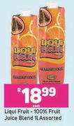 Liqui Fruit 100% Fruit Juice Blend Assorted-1Ltr Each