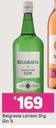 Belgravia London Dry Gin-1Ltr