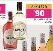 Graca Wine White-For Any 2 x 750ml