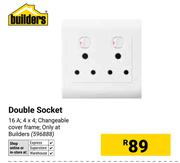 Builders Double Socket 596888