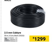 Waco 2.5mm Cabtyre 35222