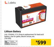 Lalela Lithium Battery 781350