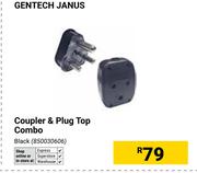 Gentech Janus Coupler & Plug Top Combo (Black) 850030606
