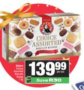 Bakers Choice Assorted Biscuits Range-1kg Per Box