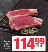Frozen Junior T-Bone Class C-Per Kg