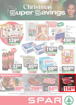 SPAR & SUPERSPAR KwaZulu-Natal Country : Christmas Super Savings (08 December - 24 December 2025), page 1