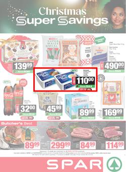 SPAR & SUPERSPAR KwaZulu-Natal Country : Christmas Super Savings (08 December - 24 December 2025), page 1