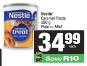 Nestle Caramel Treats (Plain Or Mint)-360g Each