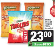 Frimax Pops Or Tinglers Assorted-For Any 3 x 100g