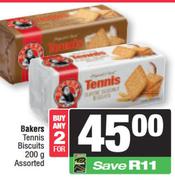 Bakers Tennis Biscuits Assorted-For Any 2 x 200g