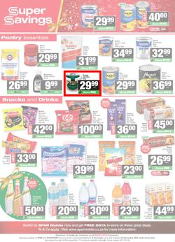 SPAR & SUPERSPAR KwaZulu-Natal Country : Christmas Super Savings (08 December - 24 December 2025), page 3