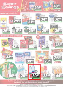 SPAR & SUPERSPAR KwaZulu-Natal Country : Christmas Super Savings (08 December - 24 December 2025), page 3