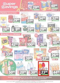 SPAR & SUPERSPAR KwaZulu-Natal Country : Christmas Super Savings (08 December - 24 December 2025), page 3