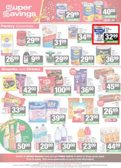 SPAR & SUPERSPAR KwaZulu-Natal Country : Christmas Super Savings (08 December - 24 December 2025), page 3