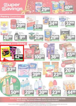SPAR & SUPERSPAR KwaZulu-Natal Country : Christmas Super Savings (08 December - 24 December 2025), page 3