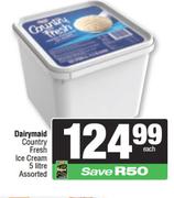 Dairymaid Country Fresh Ice Cream Assorted-5Ltr