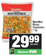 SaveMor Mixed Vegetables-1Kg