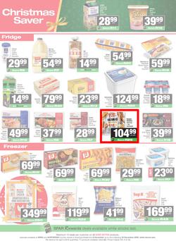 SPAR & SUPERSPAR KwaZulu-Natal Country : Christmas Super Savings (08 December - 24 December 2025), page 4